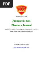 istruzioni Planner
