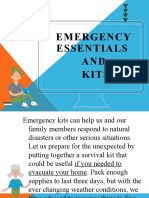 Emergency Essentials AND Kits