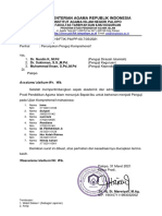 Surat Penyampaian SK Ujian Komprehensif 20