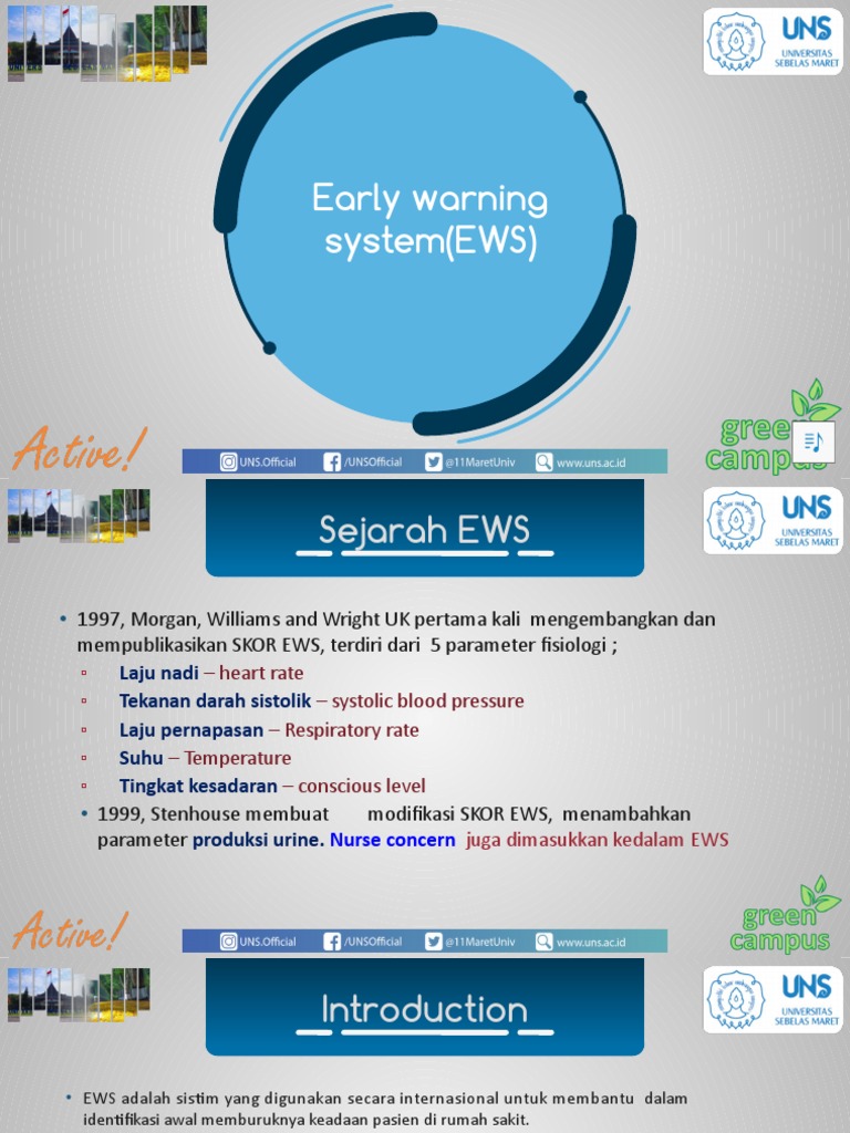 Early Warning System (EWS) PDF