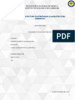 ARQUITECTURA SUSTENTABLE Vs ARQUITECTURA AMBIENTAL