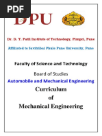 Mechanical Engineering Syllabus