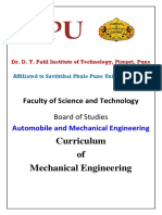 Mechanical Engineering Syllabus