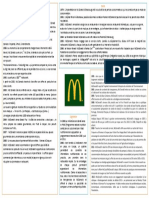 Analyse PESTEL McDonald's