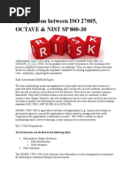 Comparison Between ISO 27005