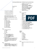 Family and Friends Special Edition 4 - Workbook - Answer Key & Script