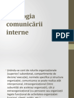 Tipologia Comunicării Interne