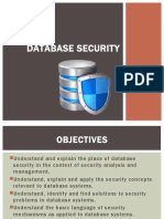 Database Security LESSON1