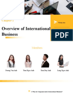 Overview of International Business