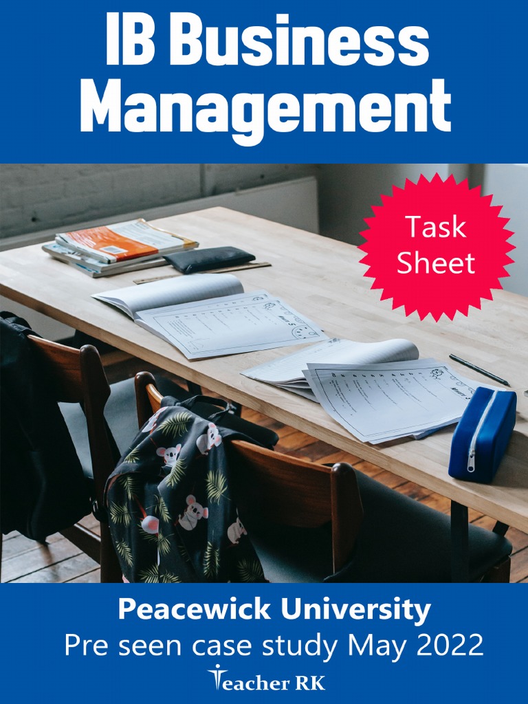 peacewick university case study ib