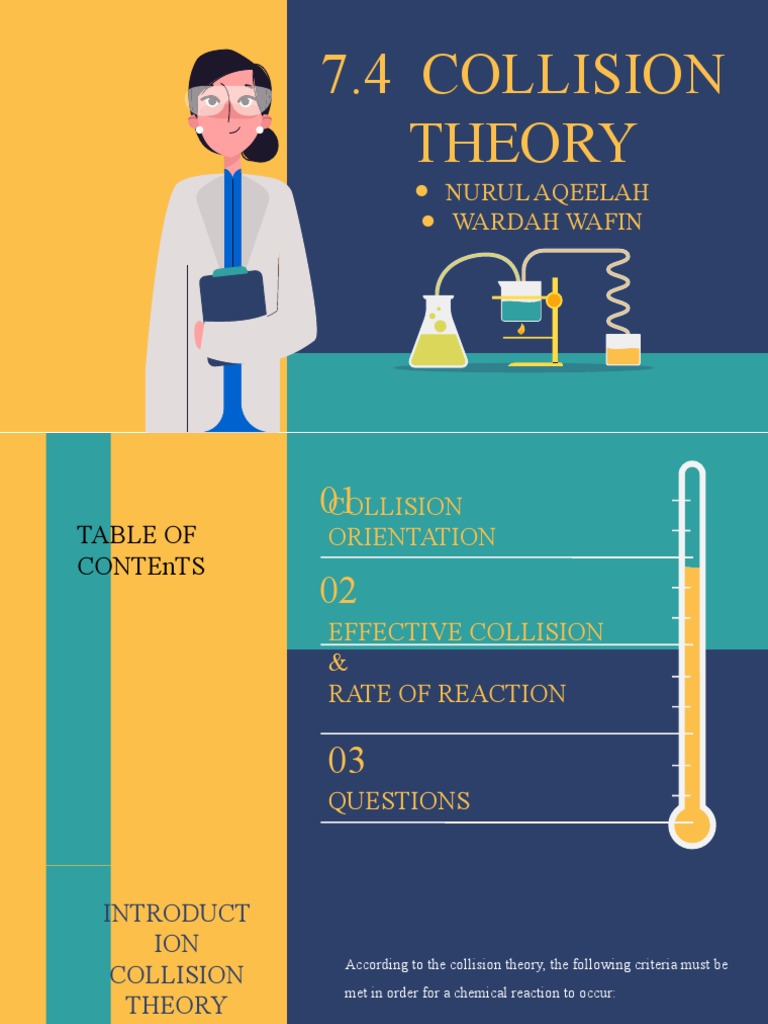 7.4 Collision Theory | PDF | Reaction Rate | Chemical Reactions