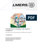 Classification of Buildings With Regard To Airtightness: Yanke Zou