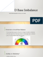 Acid Base Imbalance Final Presentation