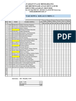 Presensi Peserta Didik Tahun 2019-2020