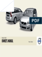 Owner's Manual: Volvo V50 Web Edition