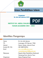 Pemikiran Pendidikan Islam