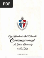 Download St Johns University Commencement Program June 1981 by Joseph Reinckens SN56601111 doc pdf