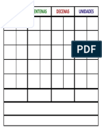 Tabla Posicional