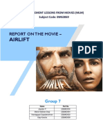 Management Lessons from the Movie Airlift