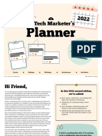 EdTech Marketer 2022 Planner LCG