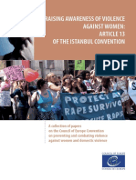 Raising Awareness of Violence Against Women: Article 13 of The Istanbul Convention
