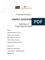 Group Assignment: Analyzing of Trung Nguyen Legend