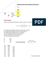 Calculo Población Dotación Demanda Bosconia