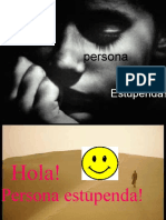 A Una Persona Estupenda