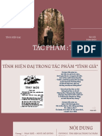 Tính hiện đại trong tác phẩm TÌNH GIÀ PHAN KHÔI