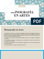 Monografía en Artes