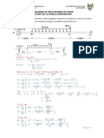 Problemas de Deflexiones en Vigas-Doble Integración