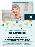 BAUTIZO INVITACION