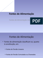 Fontes de Alimentação