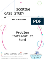 Leads Scoring Case Study Presentation