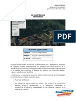 Informe Técnico - Pantano Redondo - Zipa