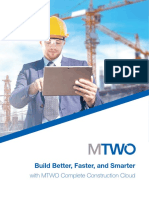 Build Better, Faster, and Smarter: With MTWO Complete Construction Cloud