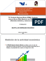 Medición PIB métodos índices