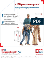 PP12201710730 HDFC Life Sampoorn Samridhi Plus Retail Brochure