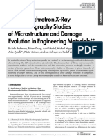2007 In-Situ Synchrotron X-Ray MCT Studies of Microstructure in Engineering Materials - Beckmann