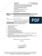 CARTA Nº 004  PAGO DE INFORME LIQUIDACION DE OBRA (20%)