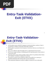 Entry-Task-Validation-Exit (ETVX)