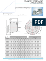 Flanges de Ligação Motor-Bomba