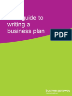 Your Guide To Writing A Business Plan