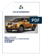 Libro de Mantenimiento Nissan np300