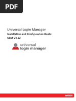 Universal Login Manager V4.12 Manual en