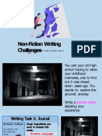 Year 11 - NONFICTION CHALLENGES