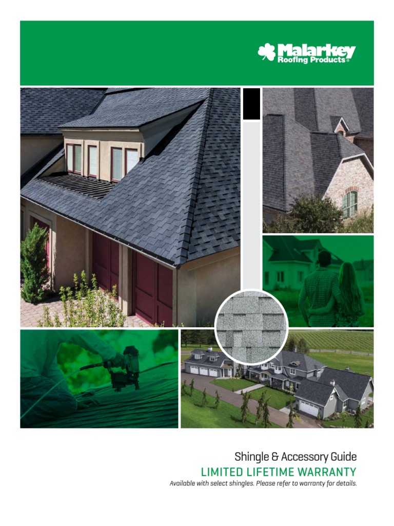 Limited Lifetime Warranty Shingle & Accessory Guide PDF Roof