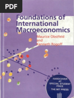 Obstfeld - Rogoff - Foundations of International Macroeconomics | PDF