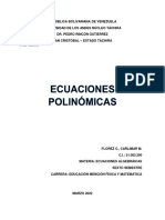 Carl Ecuaciones Polinomicas