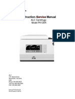 ALC Centrifuge Manual